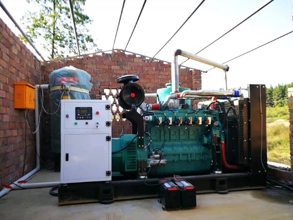 工地現(xiàn)場(chǎng)沼氣發(fā)電機(jī)